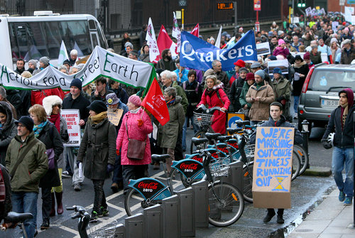 Stop Climate Chaos march