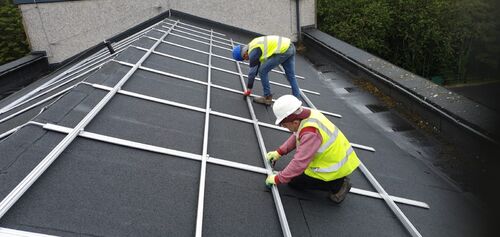 Solar Panels on School