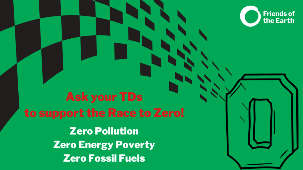 Take our e-action to support the Race to Zero | Friends of the Earth