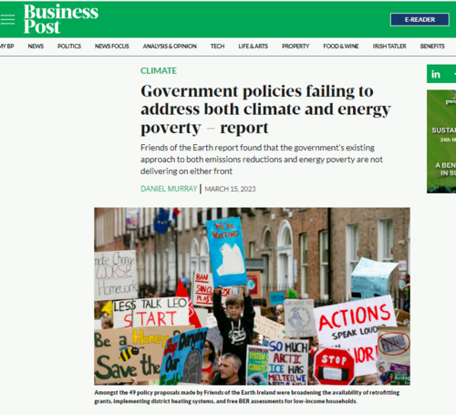20230315 Business Post - energy poverty report