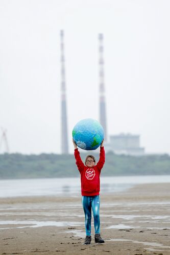 Chloe and Poolbeg Towers