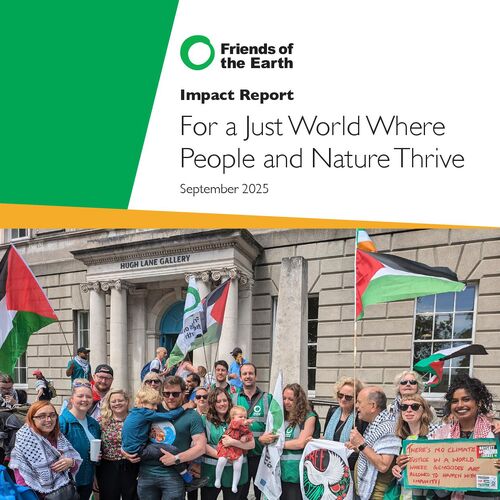 Impact Report 2025 Friends of the Earth - spreads
